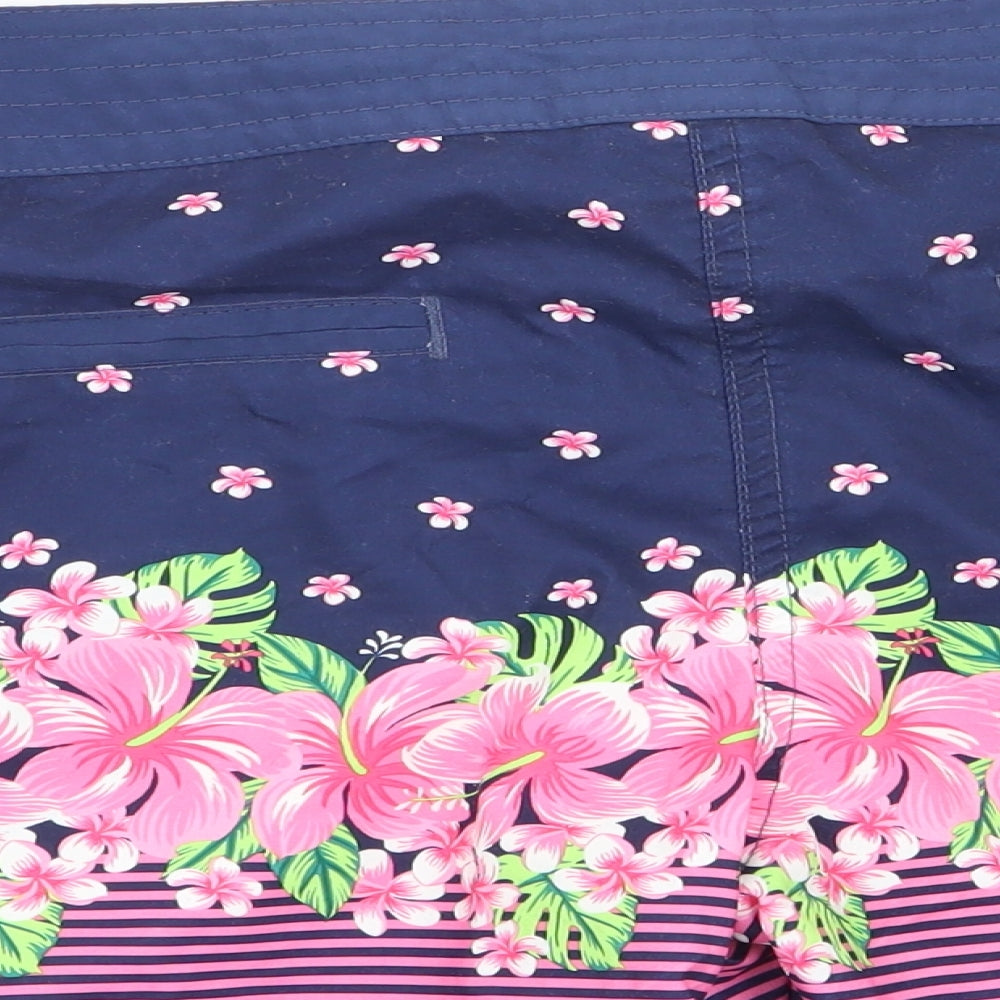 montaray Womens Multicoloured Floral  Hot Pants Shorts Size 10