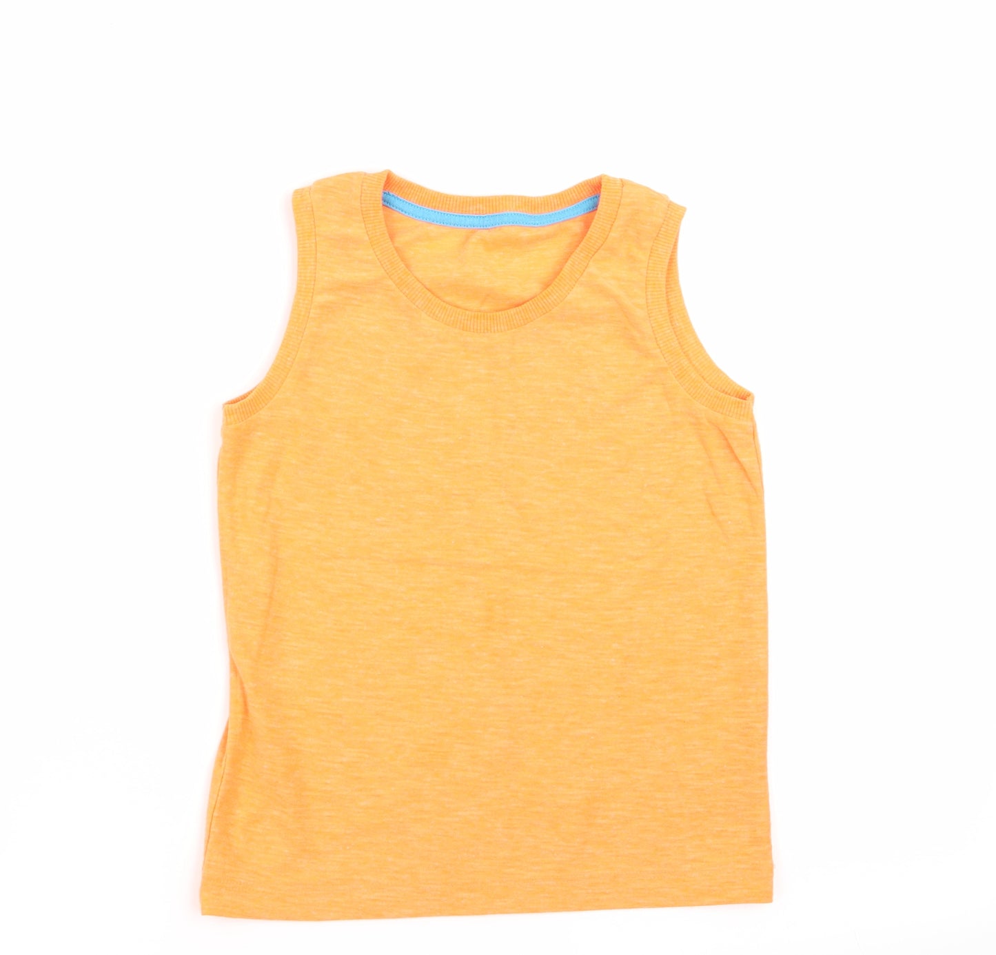 Matalan Boys Orange   Basic Tank Size 5-6 Years