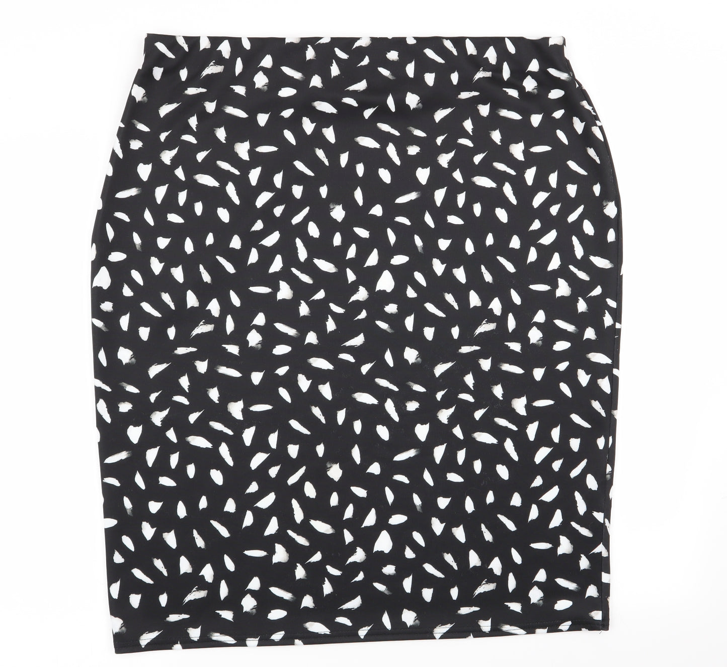 Dorothy Perkins Womens Black Polka Dot  Flare Skirt Size 20  - Stretch waistband
