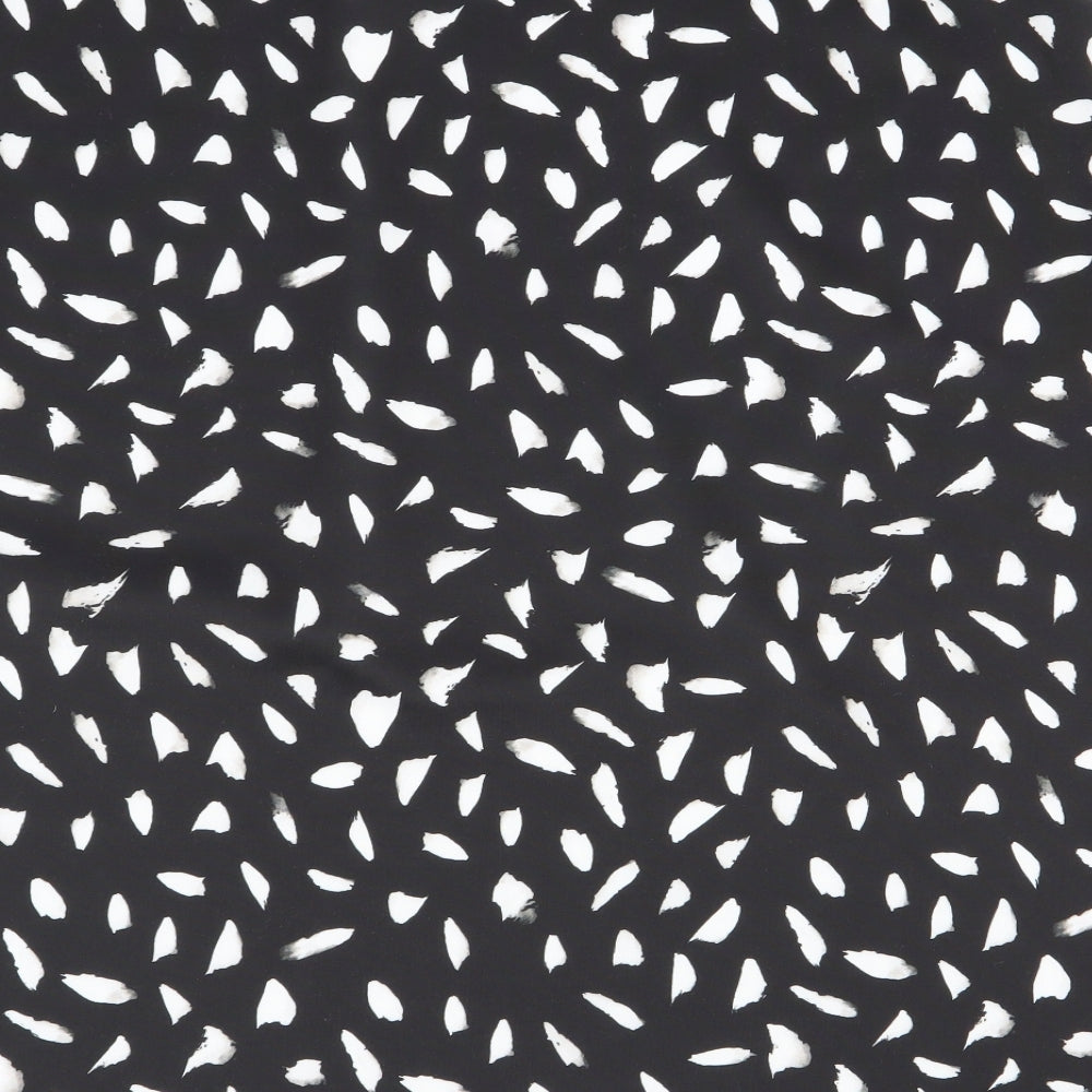 Dorothy Perkins Womens Black Polka Dot  Flare Skirt Size 20  - Stretch waistband