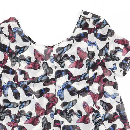 NEXT Womens Multicoloured   Basic Blouse Size 8