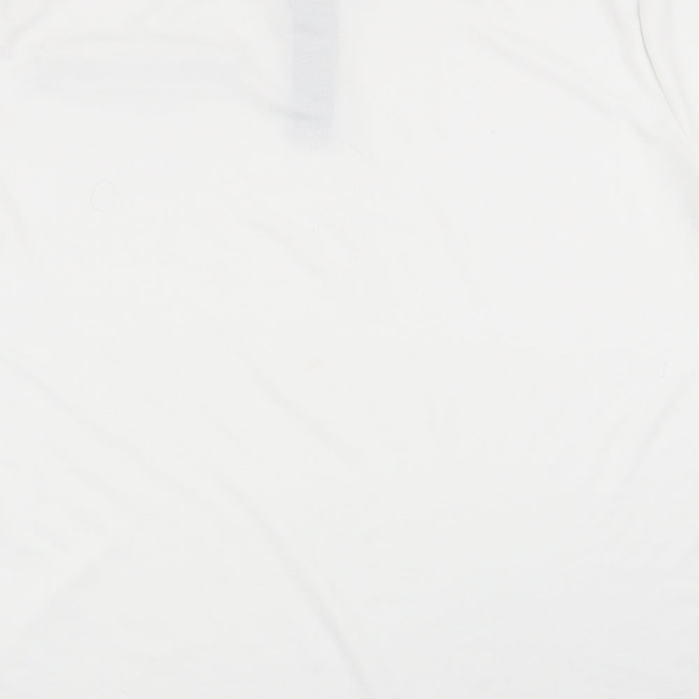 Asda George Mens White    Polo Size L