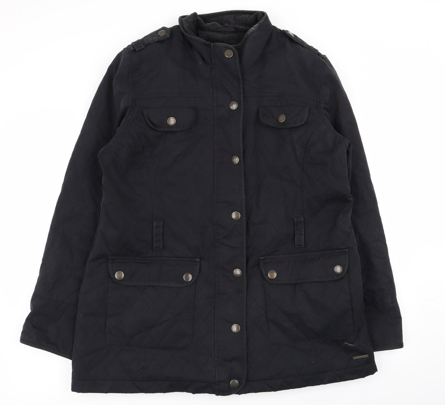 Crew Clothing Womens Black   Jacket Coat Size 18