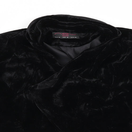 New Look Womens Black   Jacket Blazer Size 10