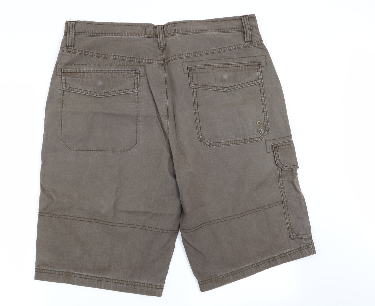NEXT Mens Brown   Cargo Shorts Size 38 in