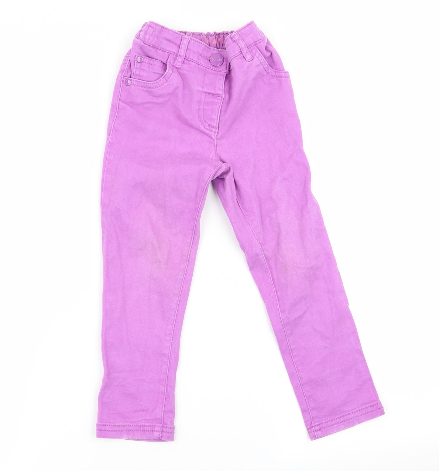 NEXT Girls Purple   Skinny Jeans Size 3-4 Years