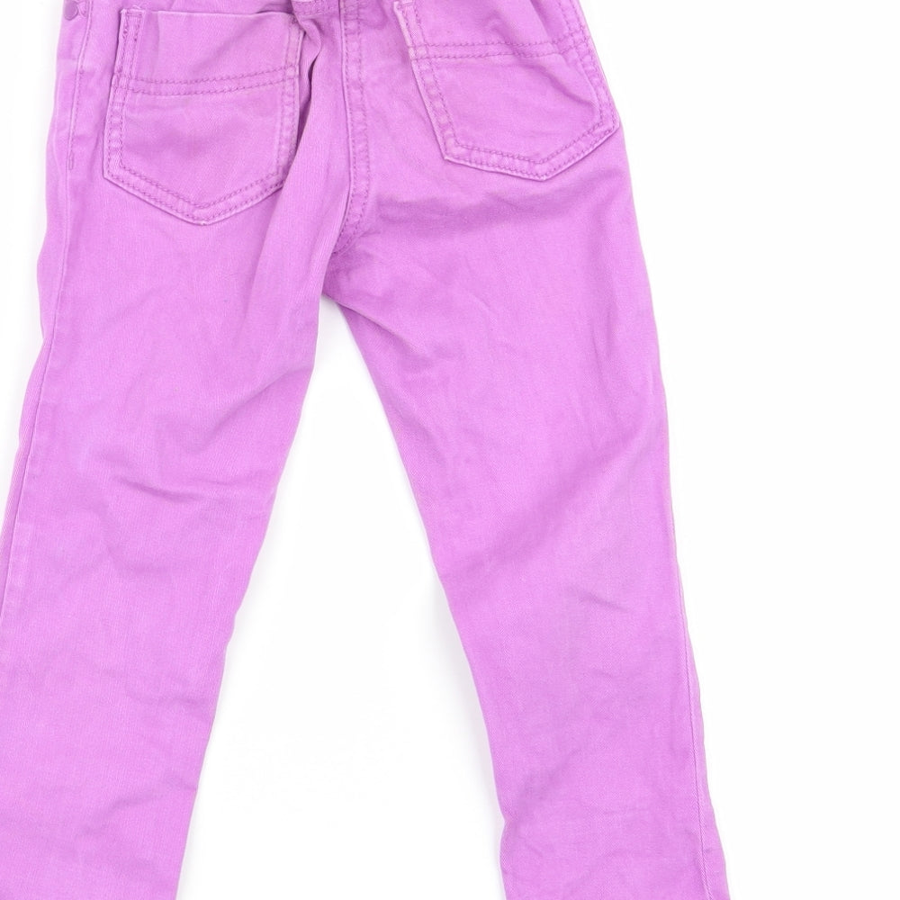 NEXT Girls Purple   Skinny Jeans Size 3-4 Years