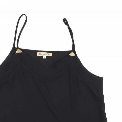 cameo rose Womens Black   Camisole Tank Size 14
