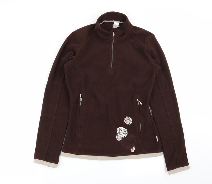 DECATHLON Womens Brown   Pullover Jumper Size XS