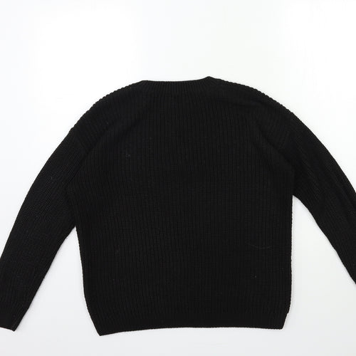Matalan Womens Blue  Knit Pullover Jumper Size S