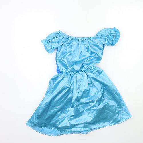 Wicked Girls Blue   Fit & Flare  Size 8-9 Years