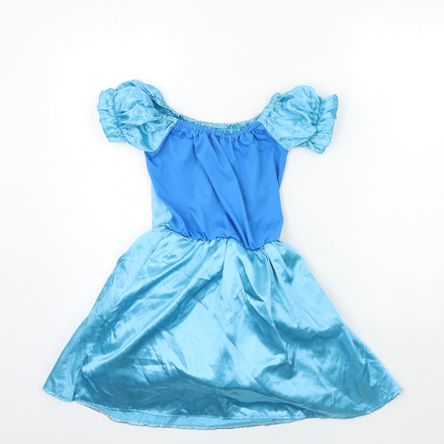 Wicked Girls Blue   Fit & Flare  Size 8-9 Years