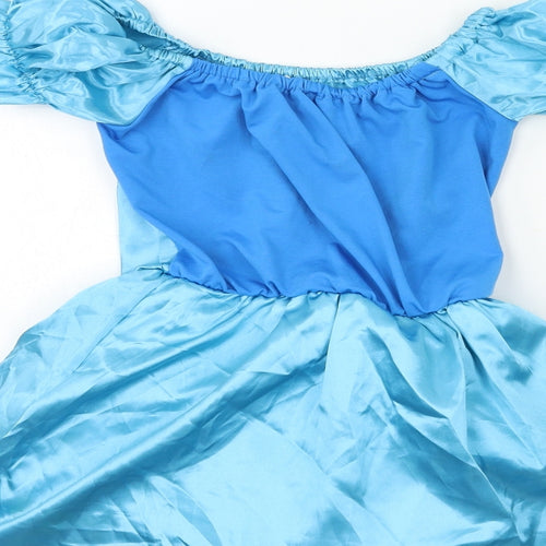 Wicked Girls Blue   Fit & Flare  Size 8-9 Years