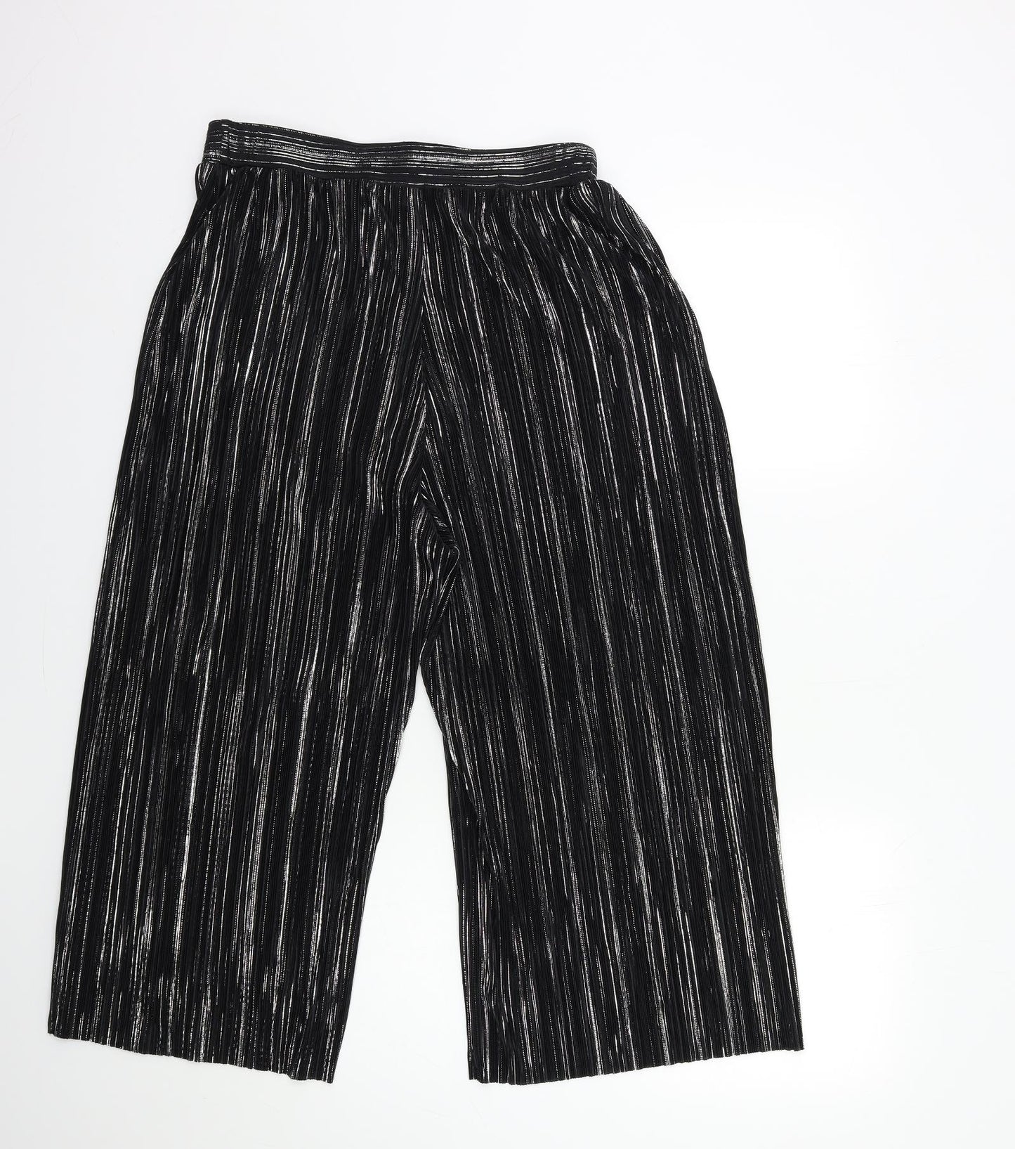 F&F Womens Black   Trousers  Size 14 L23 in
