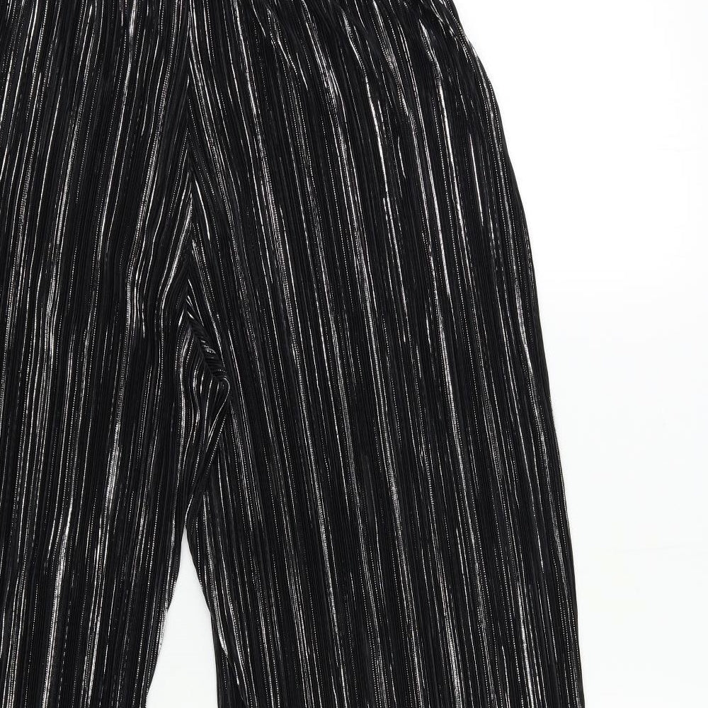 F&F Womens Black   Trousers  Size 14 L23 in