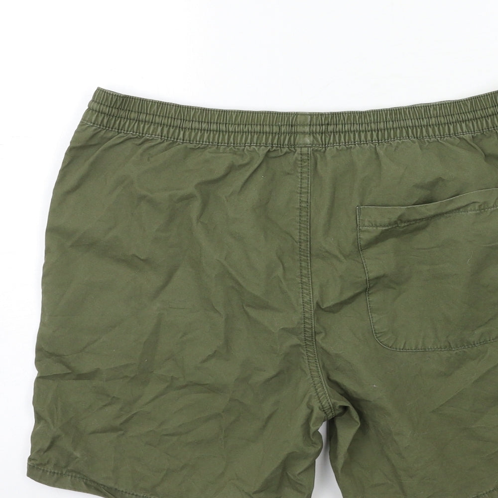 Burton Mens Green   Cargo Shorts Size M