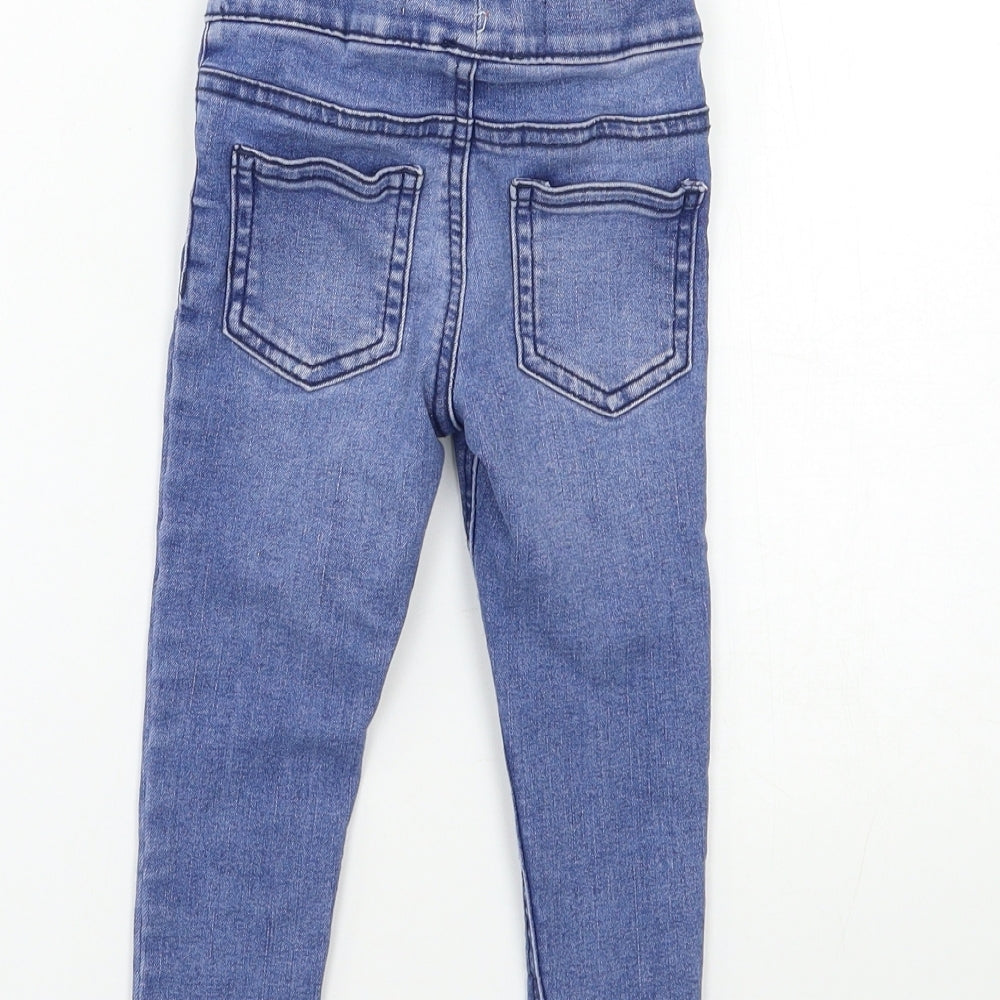 Denim & Co. Baby Blue  Denim Capri Jeans Size 12-18 Months