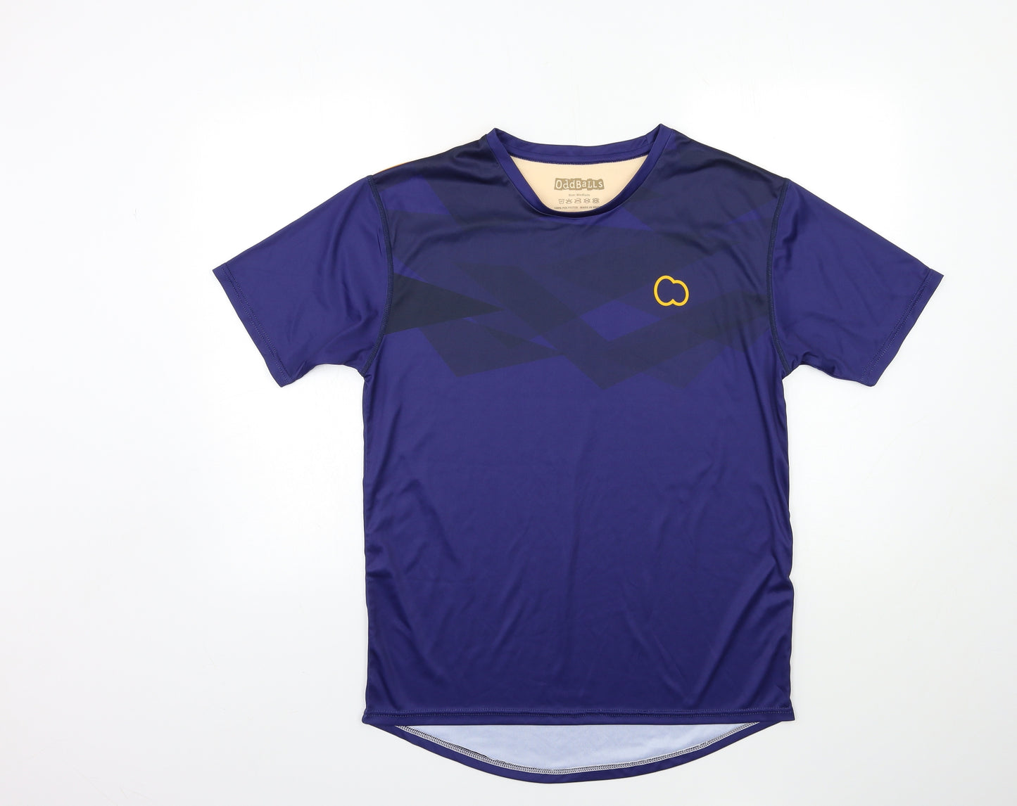 ODD BALLS Mens Blue  Knit Basic T-Shirt Size M