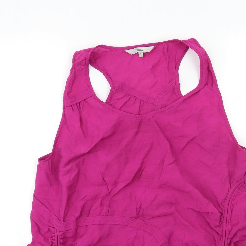 NEXT Womens Purple   Basic Blouse Size 14
