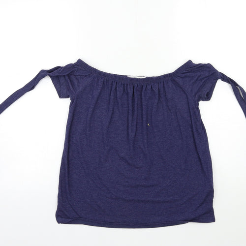 net Womens Blue   Basic Blouse Size 6