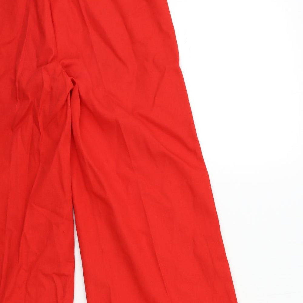 C&A Womens Red   Trousers  Size 22 in L29 in