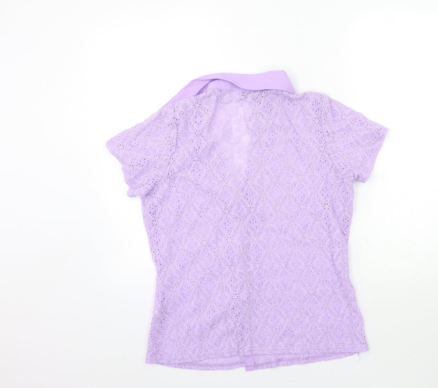 Bonmarché Womens Purple   Basic Blouse Size 14