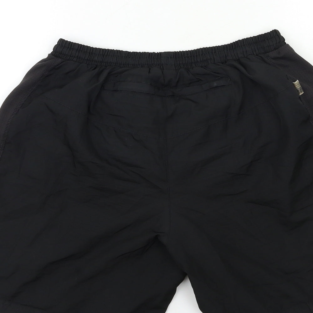 Preworn Mens Black   Sweat Shorts Size 26 in