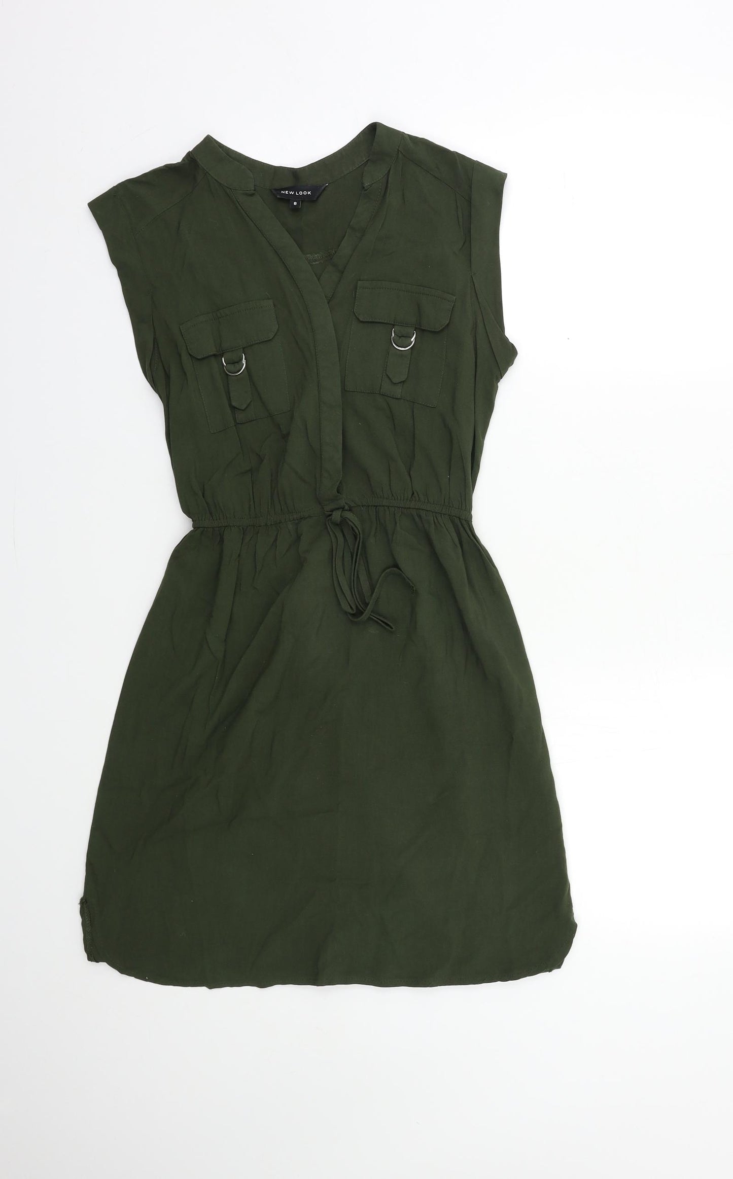 New Look Womens Green   Shift  Size 8