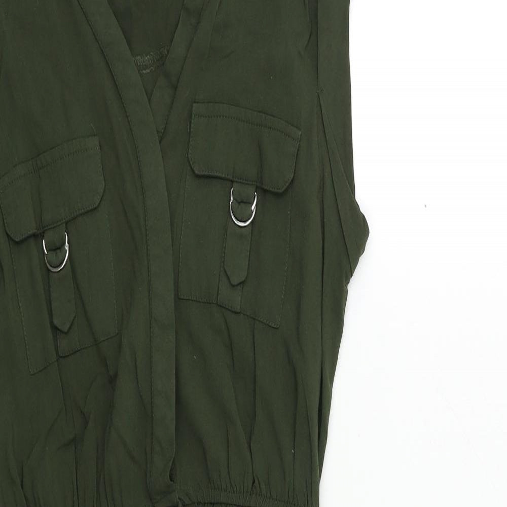 New Look Womens Green   Shift  Size 8