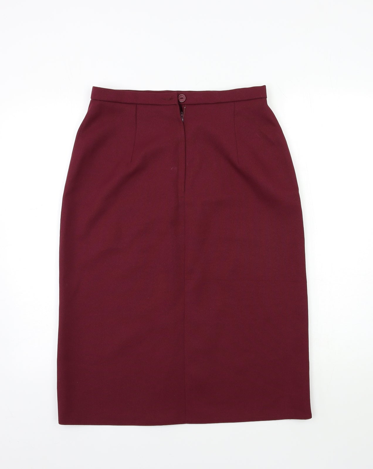 Preworn Womens Red   A-Line Skirt Size 14