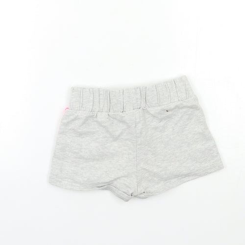 F&F Girls Grey   Hot Pants Shorts Size 6-7 Years