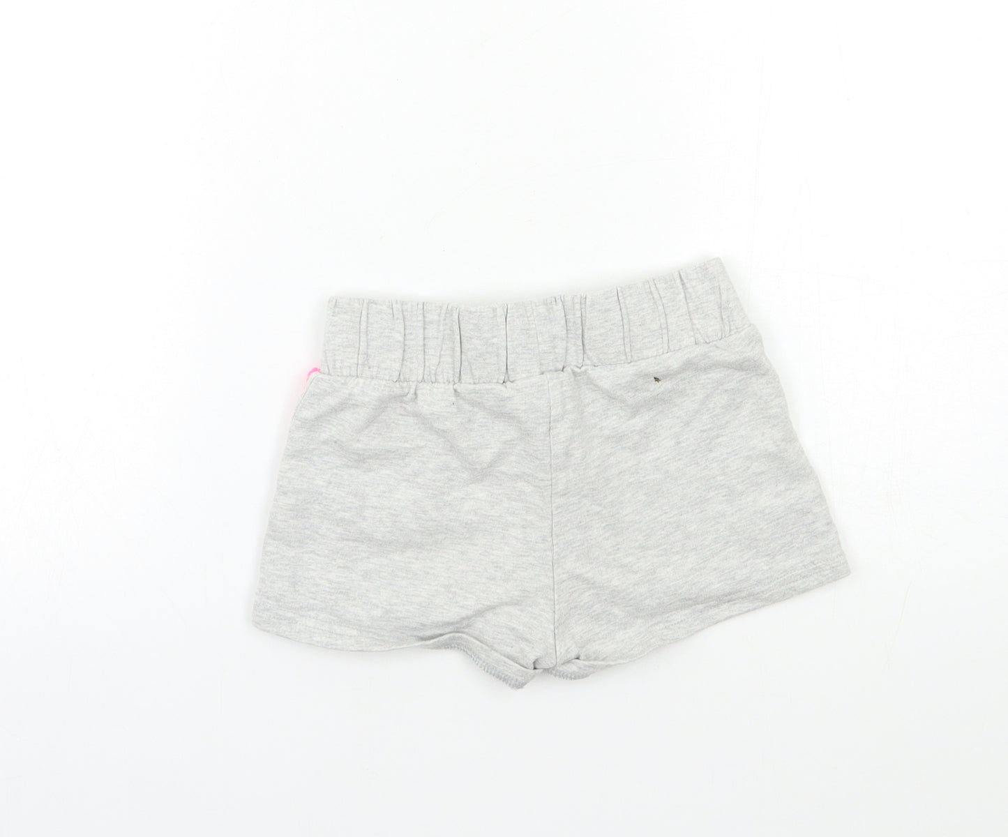 F&F Girls Grey   Hot Pants Shorts Size 6-7 Years