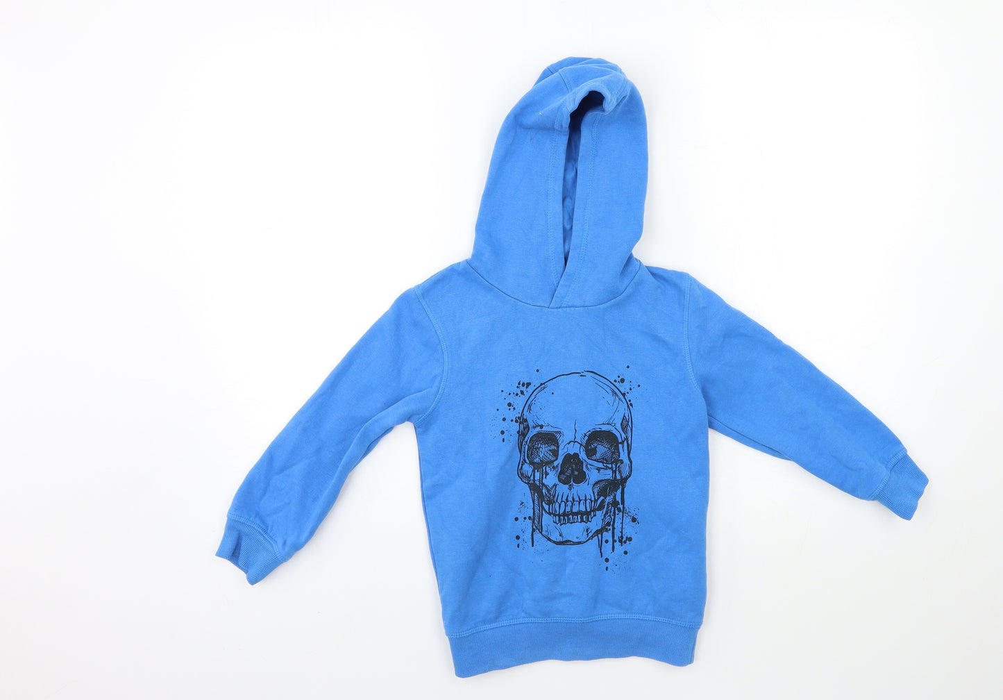 Matalan Boys Blue   Pullover Hoodie Size 6 Years