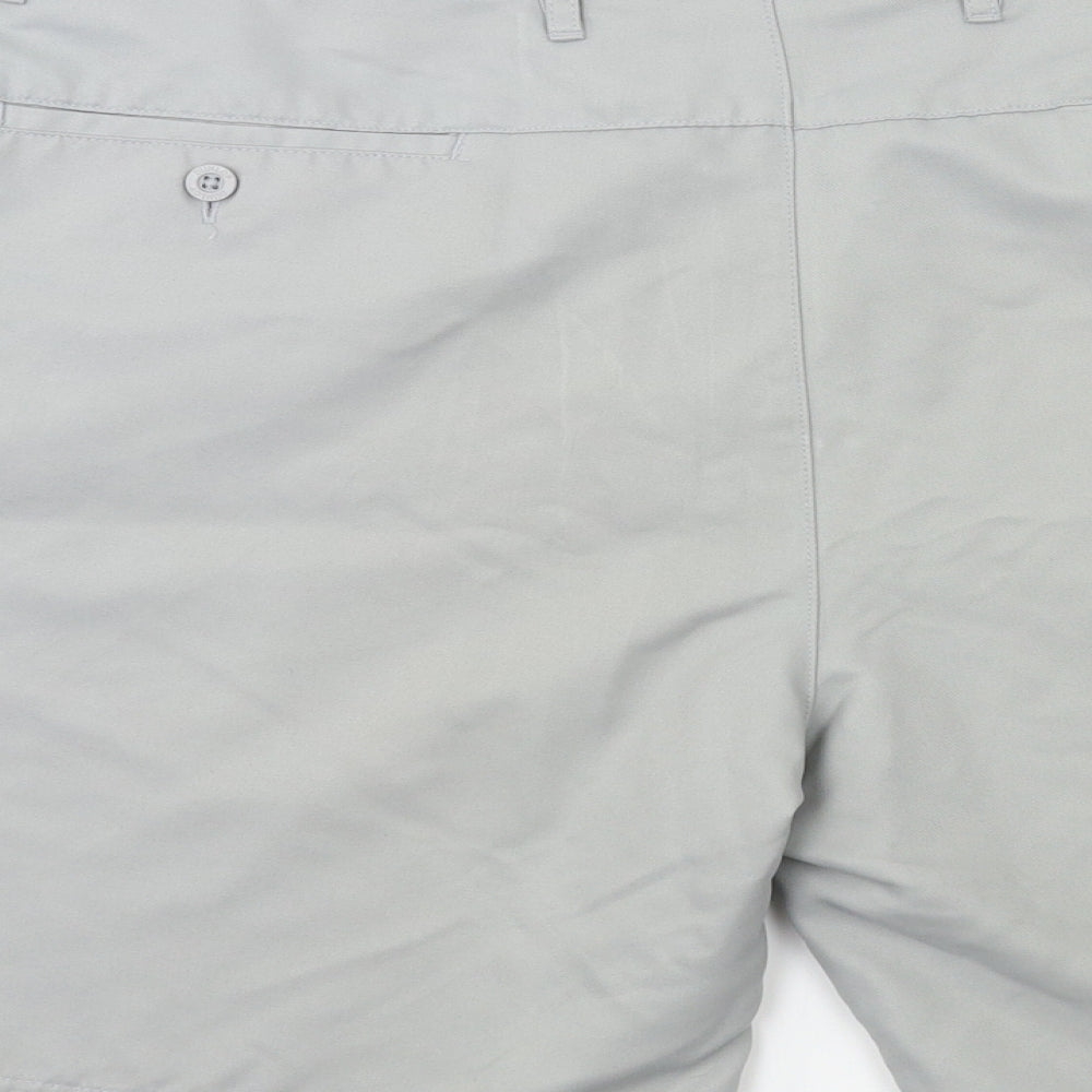 Dunlop Mens Grey   Chino Shorts Size 38 in