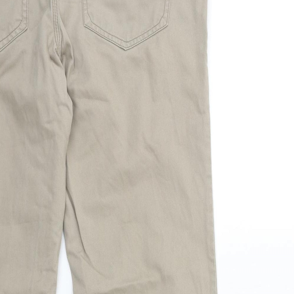 NEXT Mens Beige  Denim Straight Jeans Size 34 in L30 in