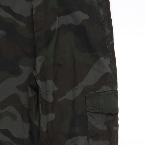 George Mens Green Camouflage  Trousers  Size 38 in L20 in