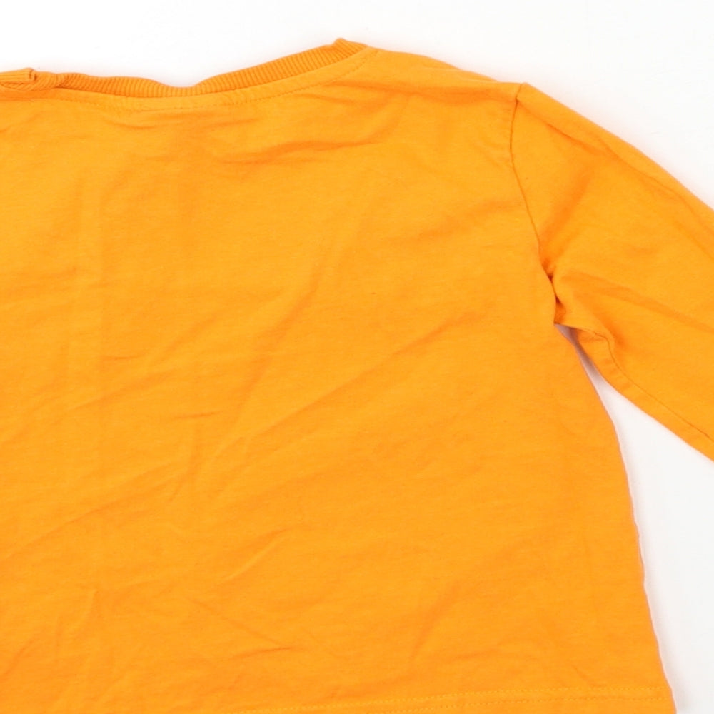 Paw patrol Boys Orange   Basic T-Shirt Size 2-3 Years