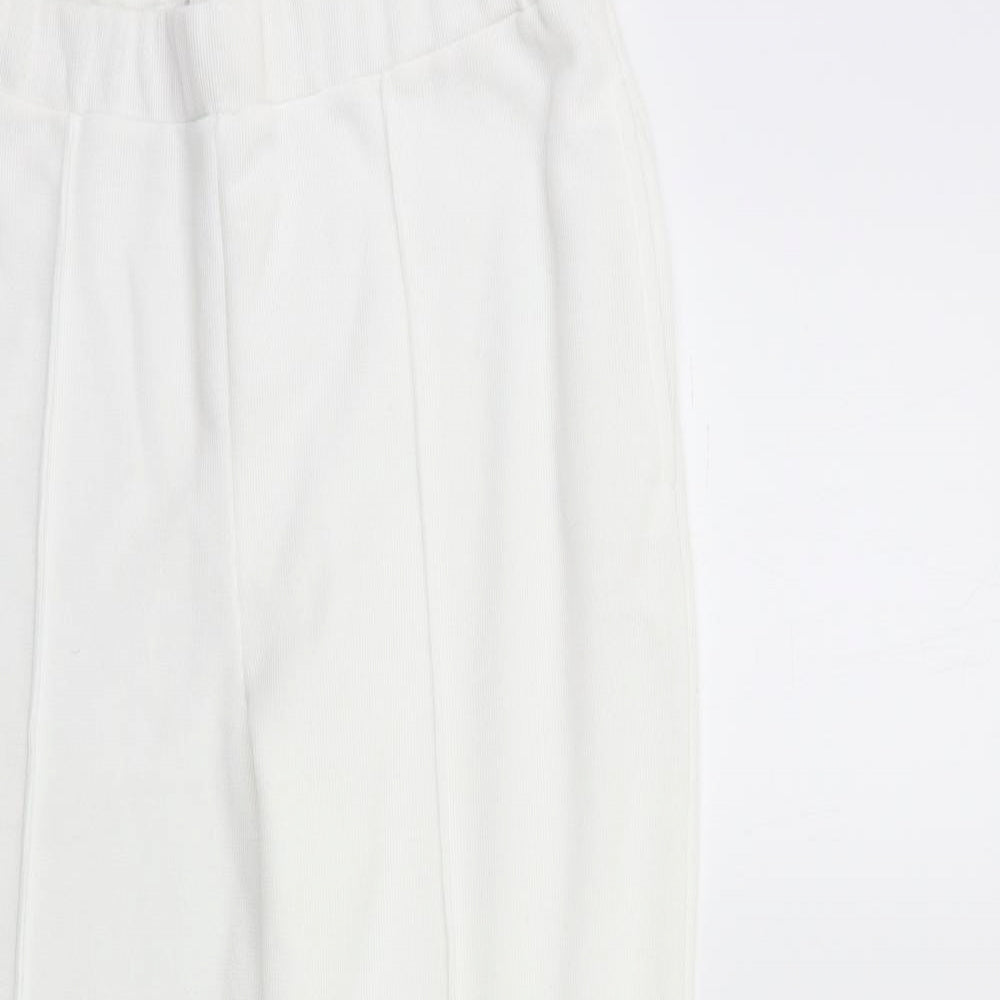 Damart Womens White   Trousers  Size 14 L30 in