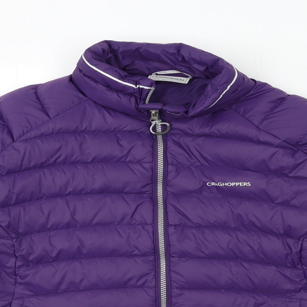 Craghoppers Womens Purple   Puffer Jacket Coat Size 18