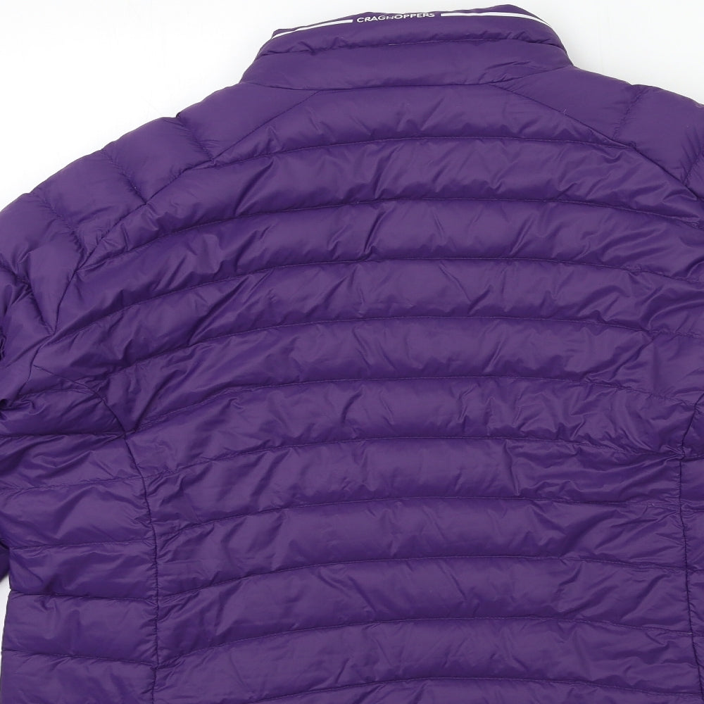 Craghoppers Womens Purple   Puffer Jacket Coat Size 18