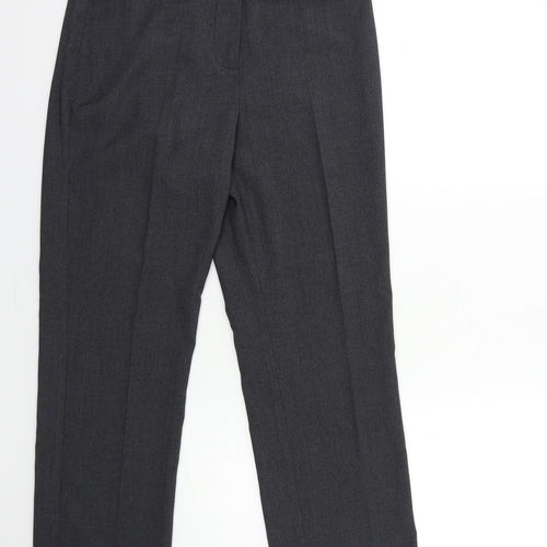 Papaya Womens Grey   Trousers  Size 12 L28 in