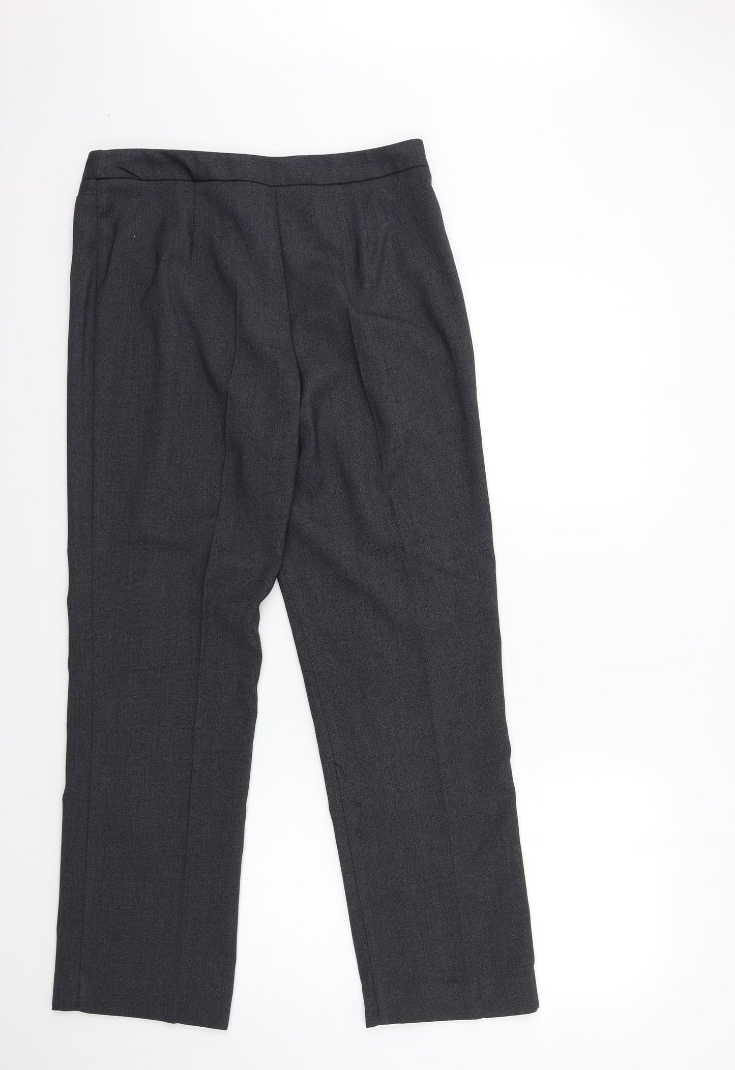 Papaya Womens Grey   Trousers  Size 12 L28 in