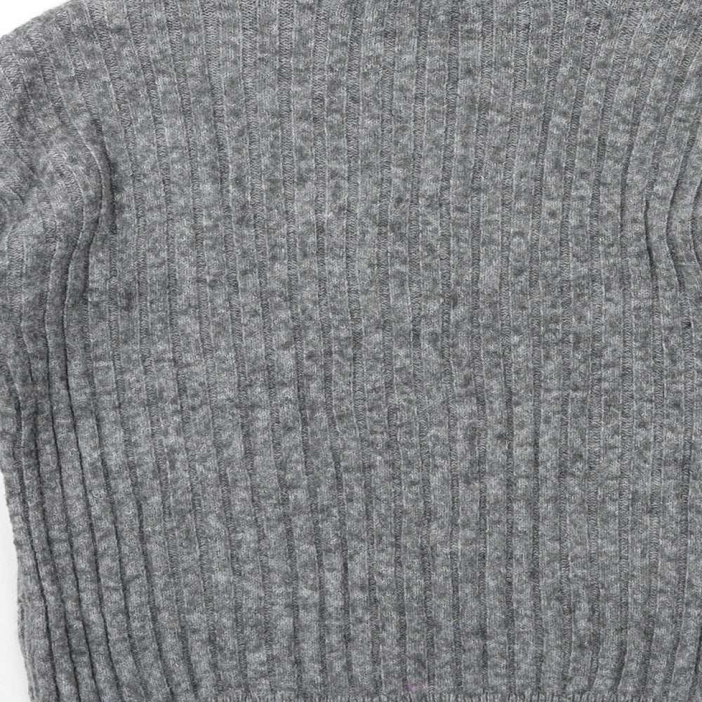 Primark Womens Grey  Knit  Jumper Size 10