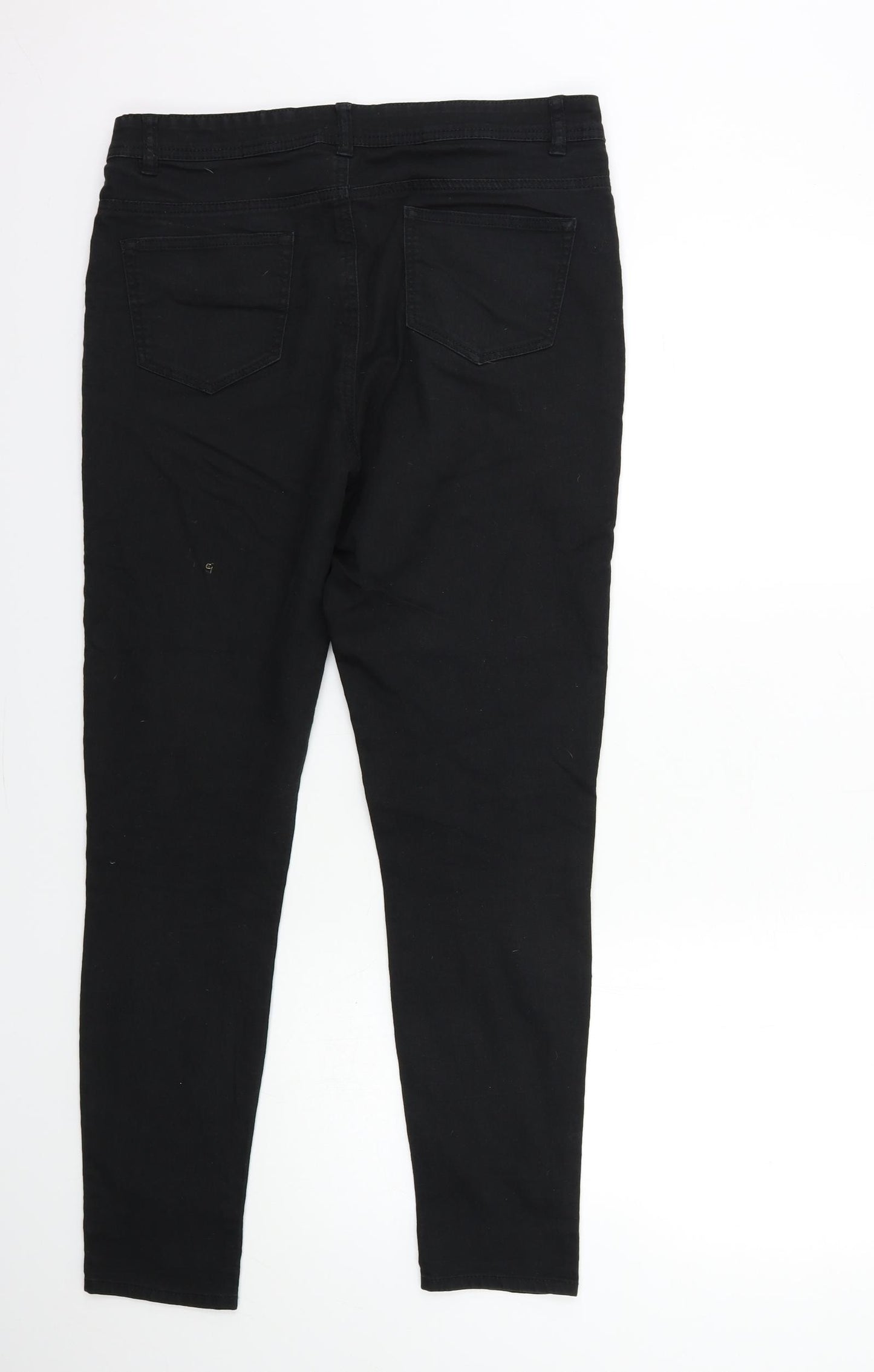 intuition Womens Black  Denim  Jeans Size 14 L29 in