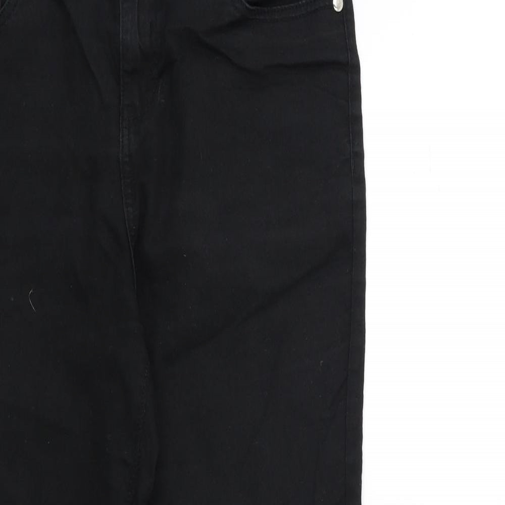 intuition Womens Black  Denim  Jeans Size 14 L29 in