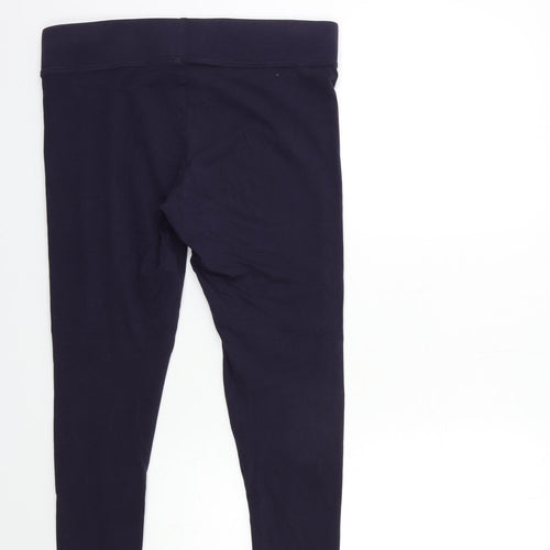 Marks and Spencer Womens Purple   Capri Trousers Size 14 L26 in