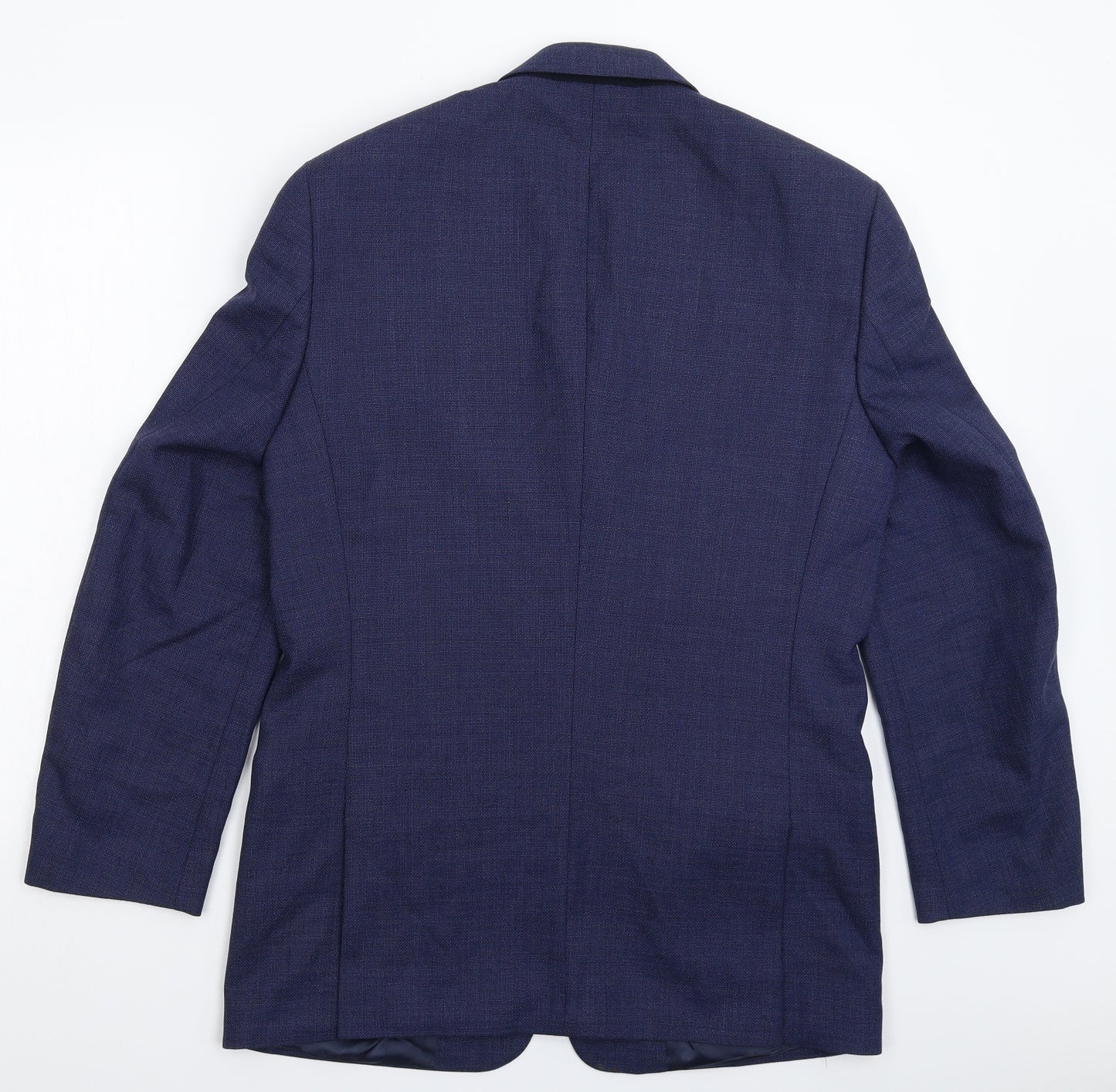 Koors & Son Mens Blue   Jacket Suit Jacket Size 38