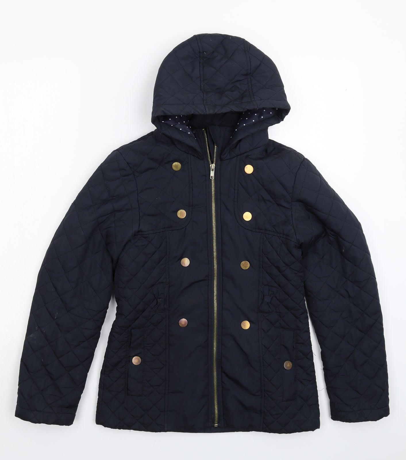 TU Girls Blue   Jacket Coat Size 11-12 Years