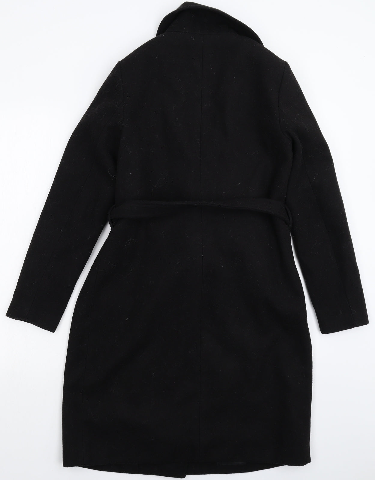 New Look Womens Black   Overcoat Coat Size 8