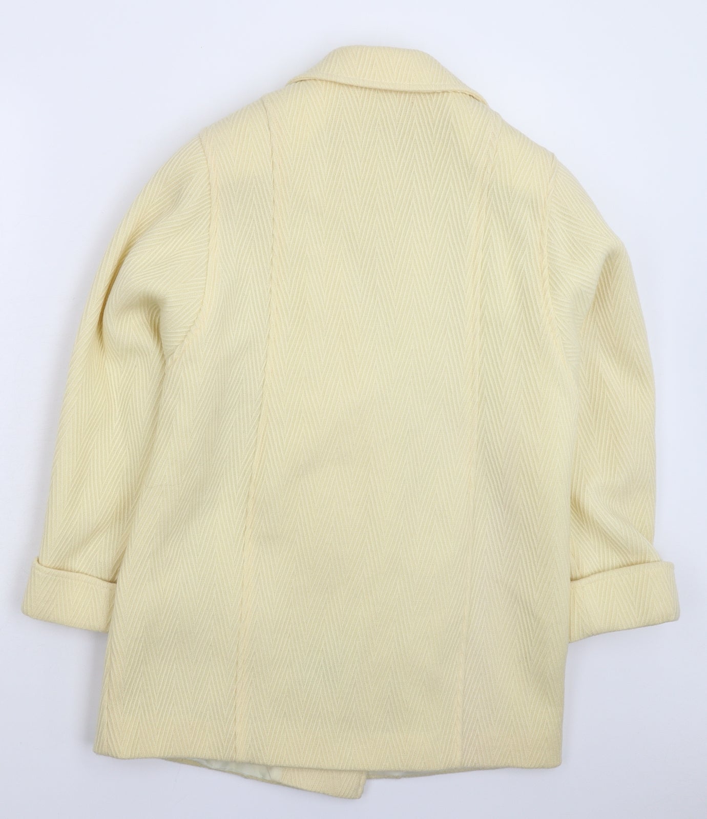 High Fashion Womens White   Jacket Suit Jacket Size 16